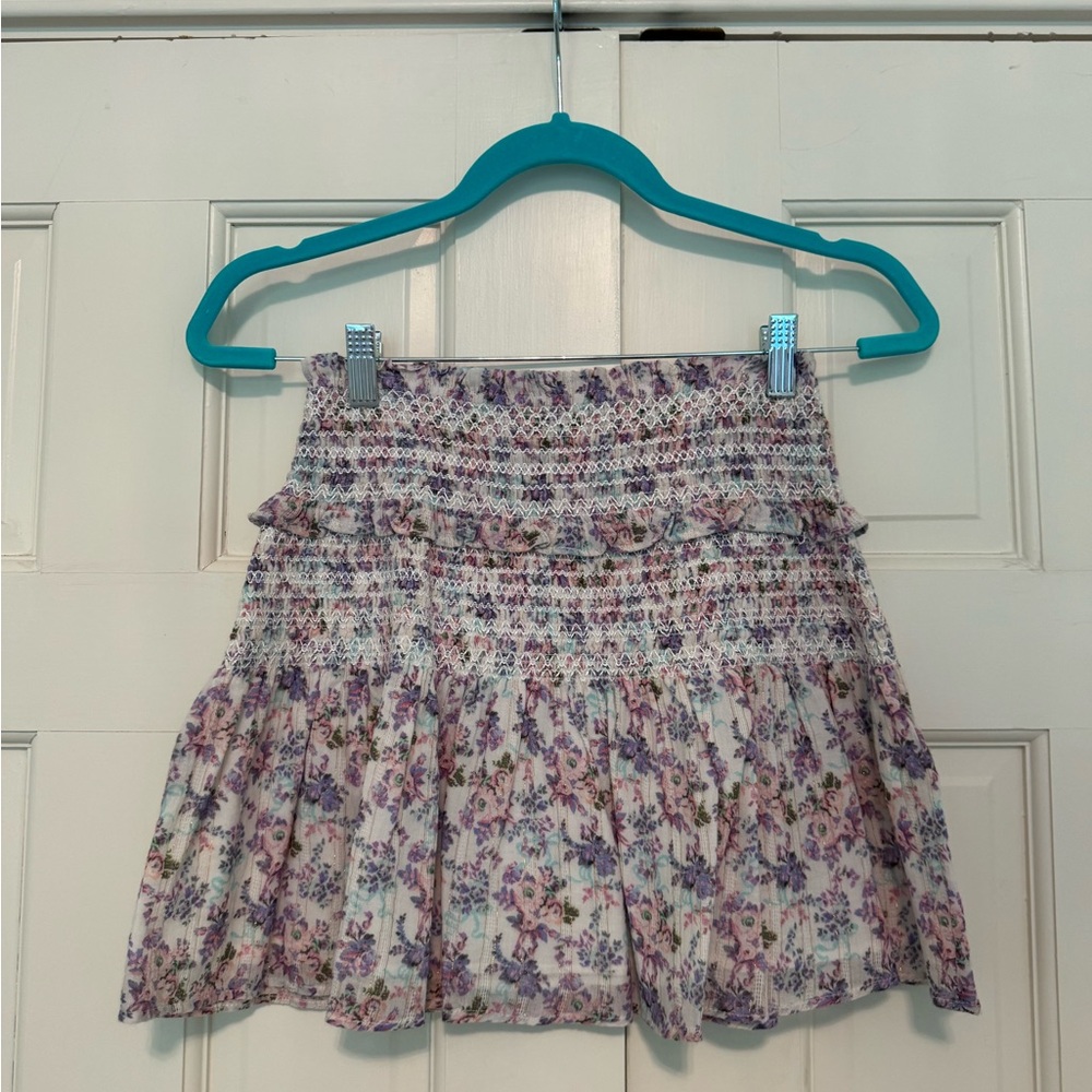 LoveShackFancy Floral Women's Skirt